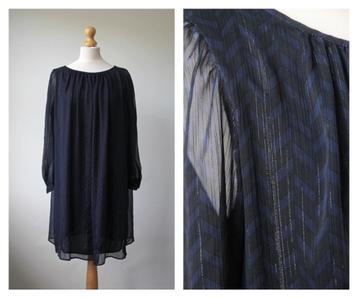 Comptoir des Cotonniers - prachtige jurk / blauw / maat L beschikbaar voor biedingen