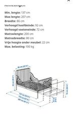 Groei bed, Huis en Inrichting, Ophalen of Verzenden, Zo goed als nieuw, Eenpersoons, Hoogslaper