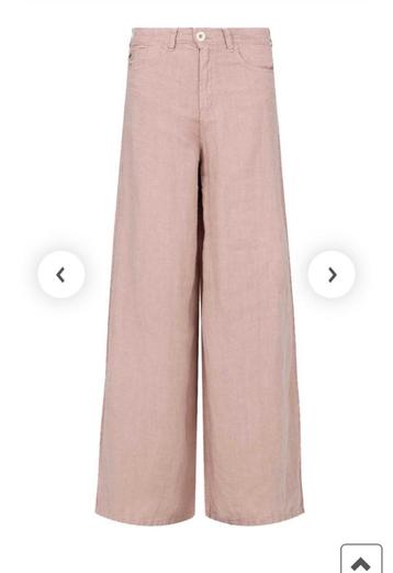 LOIS linnen broek rose Marlene super wide leg 28 / 32 ZGAN beschikbaar voor biedingen