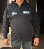 Saab 900 hoody L , XL, XXL saab Nieuw met patches, Ophalen of Verzenden, Zo goed als nieuw, Maat 56/58 (XL), Zwart