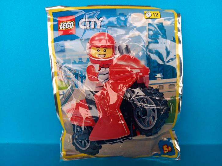 Lego minifig NIEUW Motor Motorfiets Foilpack Ducati Bike, Kinderen en Baby's, Speelgoed | Duplo en Lego, Nieuw, Lego, Complete set