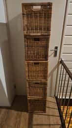 5 rieten manden ikea, Ophalen, Gebruikt