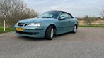 Saab 9-3 2.0 T Cabrio AUT 2004 Blauw, Origineel Nederlands, Te koop, Alcantara, 2000 cc