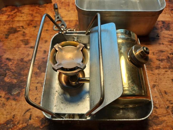 Optimus 99 Benzine Brander - Vintage Camping Kooktoestel, Caravans en Kamperen, Kampeeraccessoires, Gebruikt, Ophalen of Verzenden