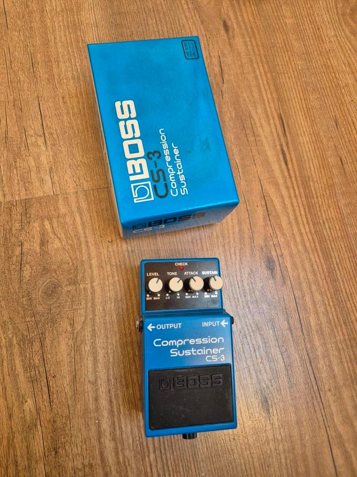 Boss CS-3 Compression Sustainer Pedaal, Muziek en Instrumenten, Effecten, Ophalen of Verzenden