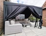 Zeer nette, zwarte partytent te huur 3x3M, Tuin en Terras, Ophalen of Verzenden, Zo goed als nieuw, Partytent