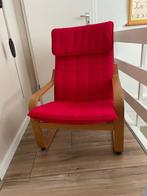 IKEA stoel Poäng, Huis en Inrichting, Fauteuils, Ophalen, Hout, Gebruikt, 75 tot 100 cm