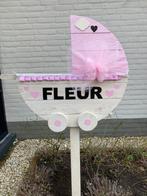 geboorte bord meisje, Kinderen en Baby's, Kraamcadeaus en Geboorteborden, Nieuw, Ophalen of Verzenden, Geboortebord