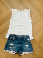 MarMar Copenhagen mooi wit shirtje maat 140, Overhemd of Blouse, Zo goed als nieuw, MarMar Copenhagen, Verzenden