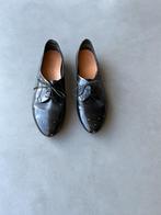 Zwarte leren Pantanetti veter schoenen, maat 40, Kleding | Dames, Schoenen, Verzenden, Zwart, Overige typen, Zo goed als nieuw