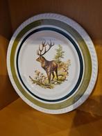Vintage Bord met Hert Afbeelding Jagd JAGER Wild, Ophalen of Verzenden