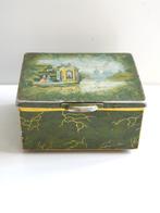 Decoratief Oud Douwe Egberts thee blikje in goede staat, Ophalen of Verzenden, Gebruikt, Thee, Douwe Egberts