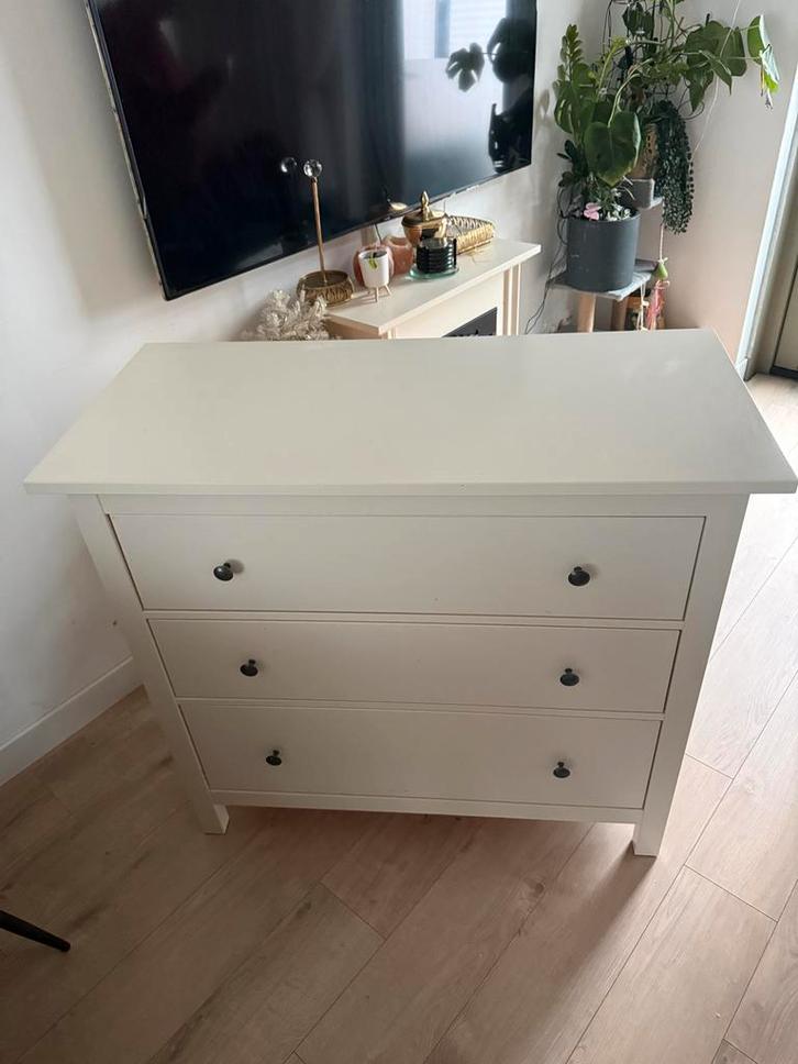 Ikea Hemnes Commode - Ladekast, Huis en Inrichting, Kasten | Dressoirs, Gebruikt, 100 tot 150 cm, 50 tot 75 cm, Met lade(s), Overige materialen
