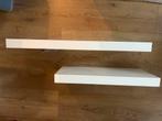 Wandplanken Wit Lack - 59x26 & 79x26, Huis en Inrichting, Ophalen, Gebruikt