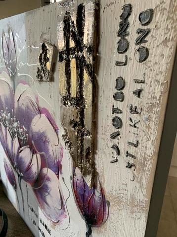 schilderij canvas doek 60x60 beschikbaar voor biedingen