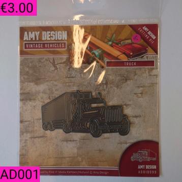 Snijmallen Amy Design  beschikbaar voor biedingen