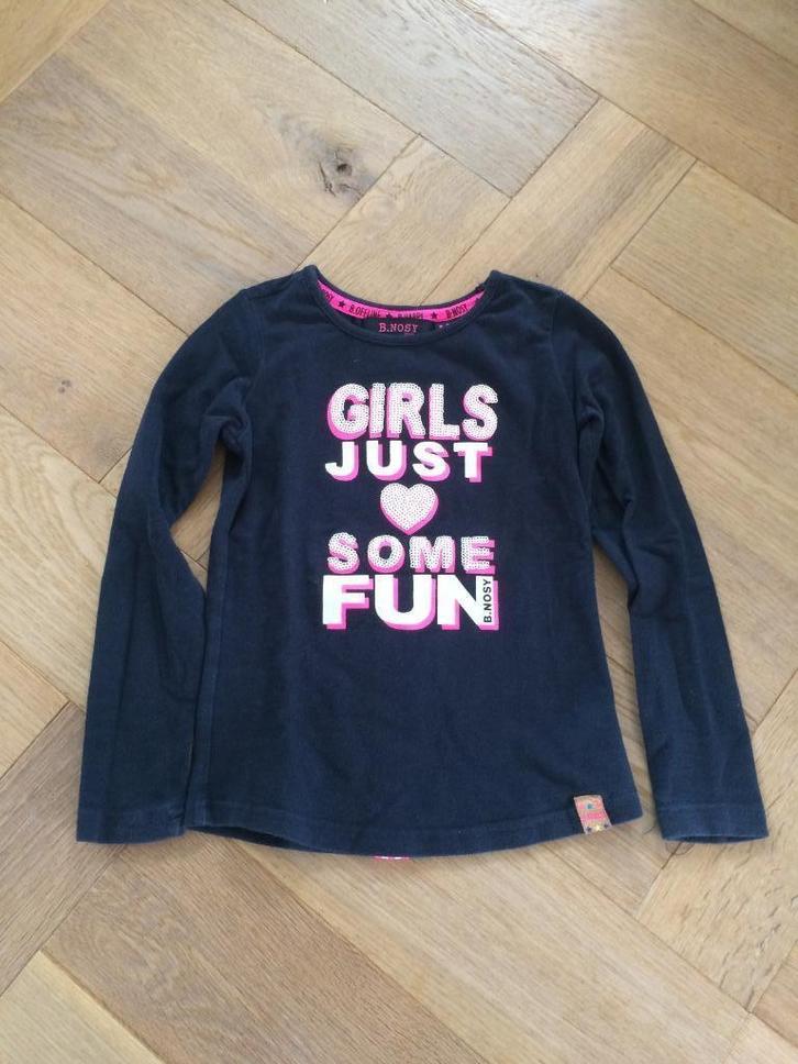 ZGAN longsleeve van B.Nosy 104/110, Kinderen en Baby's, Kinderkleding | Maat 104, Zo goed als nieuw, Meisje, Shirt of Longsleeve
