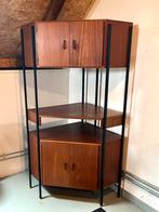 Simpla Lux hoek wandkasten / midcentury - retro - vintage, Huis en Inrichting, Kasten | Wandmeubels, Ophalen, Minder dan 150 cm