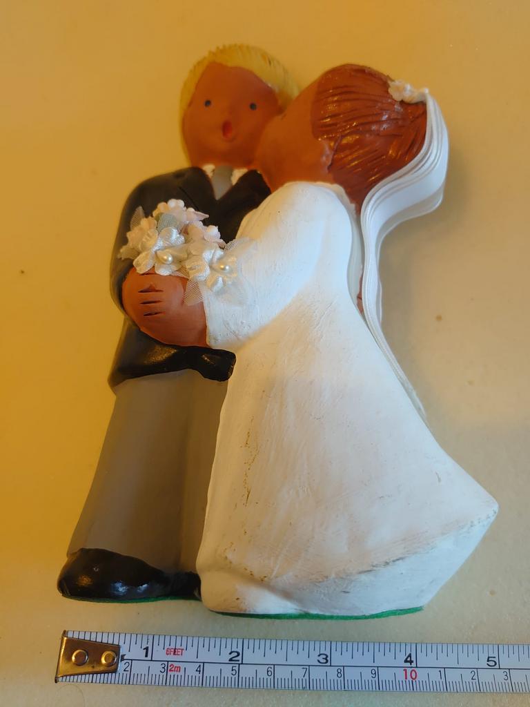 Jullar beeldje Bruid en Bruidegom, Antiek en Kunst, Ophalen