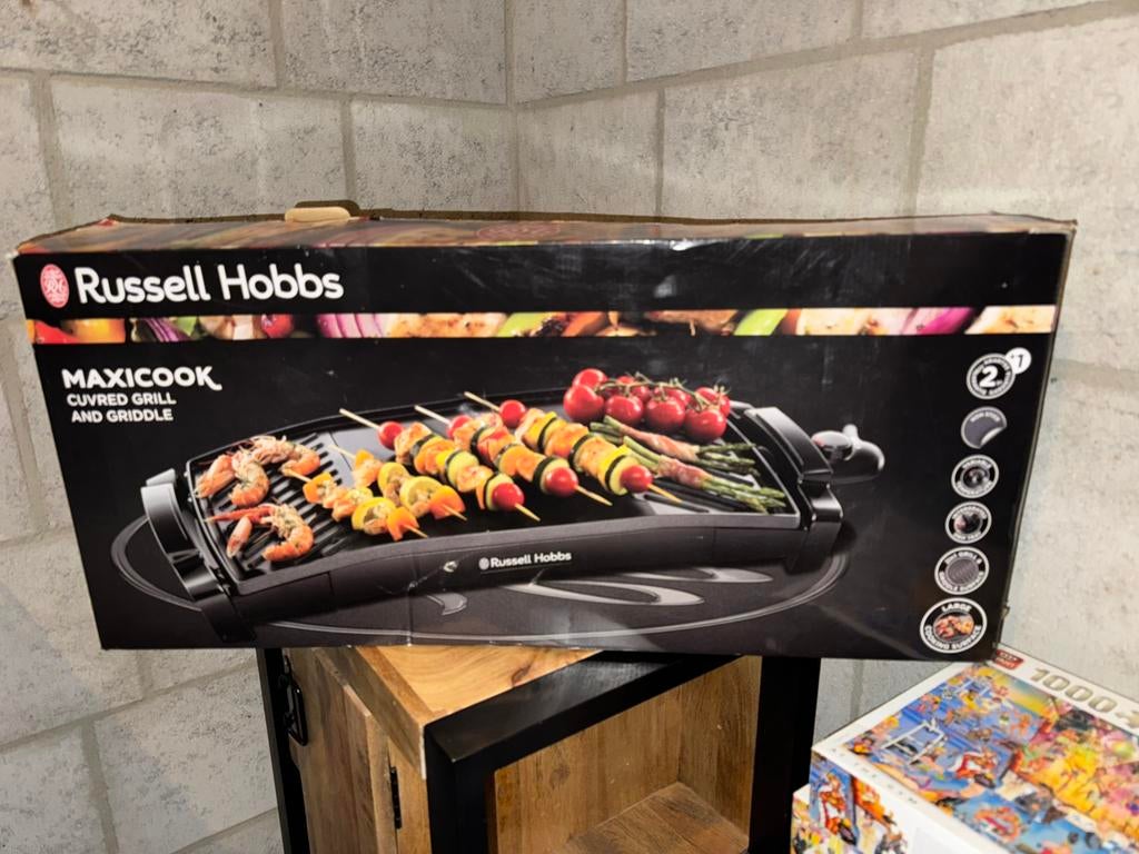 Grill en bakplaat curved model, Ophalen of Verzenden, Nieuw