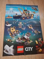 Lego City mega poster 48x68 goede staat 1 kant, Ophalen of Verzenden, Zo goed als nieuw, A1 t/m A3, Rechthoekig Staand