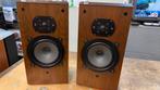 B&W DM 22 vintage luidspreker paar, Audio, Tv en Foto, Luidsprekers, Ophalen, Gebruikt, Minder dan 60 watt, Front, Rear of Stereo speakers