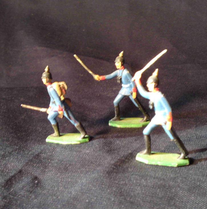 Tinnen soldaatjes! Pruisisch Uniform Duitsland rond 1900, Hobby en Vrije tijd, Modelbouw | Figuren en Diorama's, Zo goed als nieuw