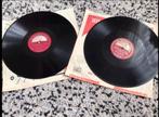 2x Vinyl His Masters Voice Johnny Jordaan💥 78 Toeren, Cd's en Dvd's, Ophalen of Verzenden, Gebruikt, 10 inch