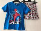 Nette Spider-Man Marvel shortama / pyjama blauw maat 116/122, Nacht- of Onderkleding, Ophalen of Verzenden, Jongen, Marvel