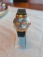 Vintage Pontiac Maillot Jaune herenhorloge (jaren '60/'70), Overige merken, Polshorloge, Ophalen of Verzenden, Goud