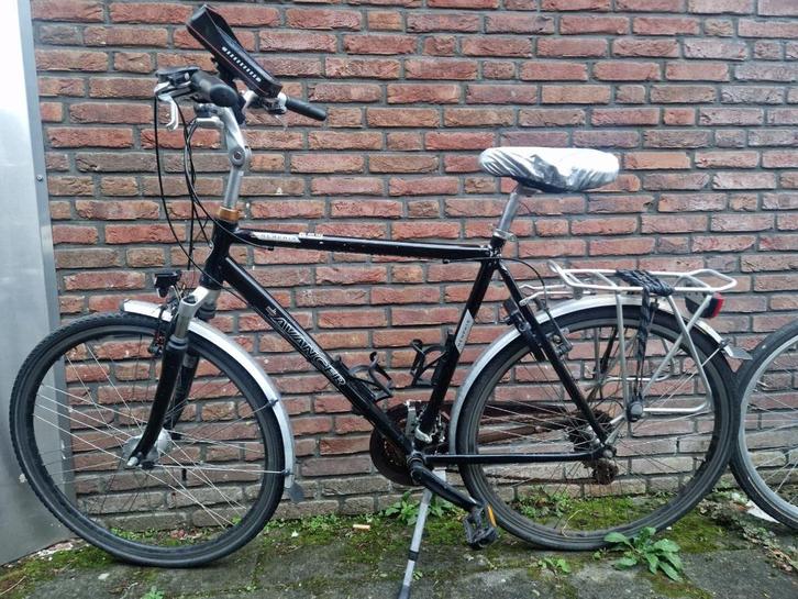 City bike, Fietsen en Brommers, Fietsen | Heren | Herenfietsen, Gebruikt, Overige merken, Versnellingen, Ophalen