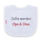 Funnies Slab - Jullie worden Opa & Oma, Kinderen en Baby's, Kraamcadeaus en Geboorteborden, Nieuw, Ophalen of Verzenden