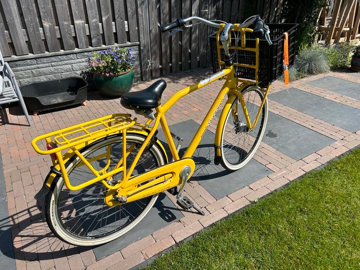 Gazelle Heavy duty NY Cab uitvoering, Fietsen en Brommers, Fietsen | Heren | Herenfietsen, Gebruikt, Gazelle, 53 tot 57 cm, Versnellingen
