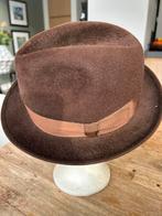 Rembrandt staalmeester  bruine gleuf hoed all fur, Ophalen of Verzenden, Heren