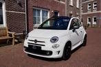 Fiat 500 C 1.2 S | Cabrio | Sport | Uconnect 7", Voorwielaandrijving, 4 cilinders, Leder en Stof, Wit