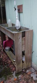 Buiten wasbak, Ophalen of Verzenden, Gebruikt