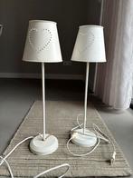 Twee mooie lampen / schemerlampen voor meisjeskamer zgan, Ophalen of Verzenden, Zo goed als nieuw, Minder dan 50 cm