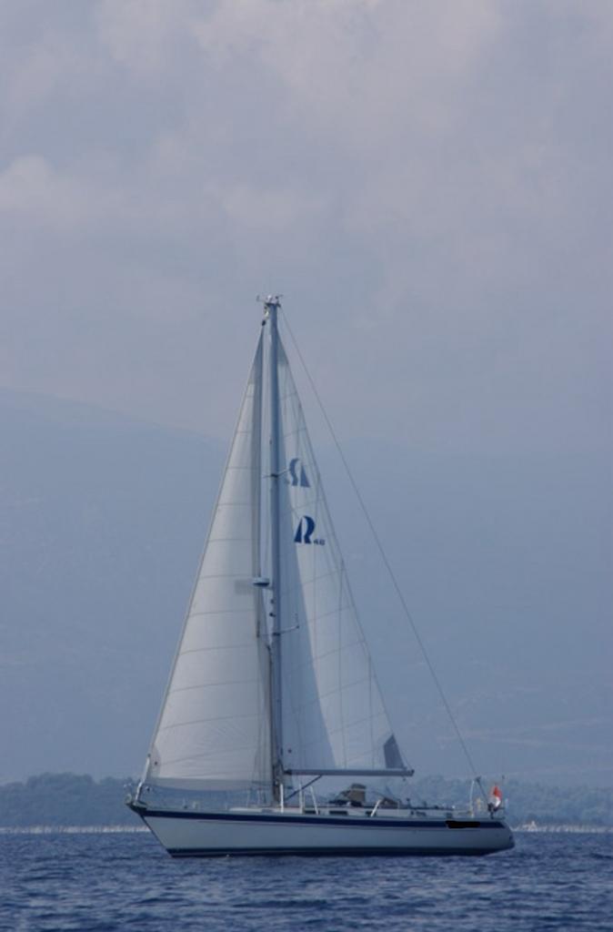 Complete set zeilen Hallberg Rassy 46 Elvstrom hydranet, Watersport en Boten, Zeilen en Zeiltoebehoren, Gebruikt, Overige typen