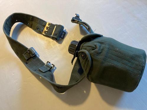 Koppel met veldfles (KL), Verzamelen, Militaria | Algemeen, Landmacht, Nederland, Ophalen of Verzenden