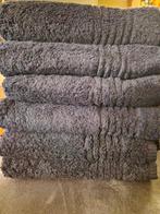 6 Nieuwe Zwarte Handdoeken 50x100cm, -, Zwart, Nieuw, Ophalen of Verzenden