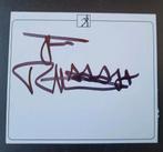 Sex Pistols Johnny Rotten Lydon Handtekening Card Gesigneerd, Ophalen of Verzenden, Zo goed als nieuw, Foto of Kaart, Gesigneerd