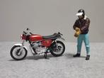 Honda CB750 Four met bestuurder, Ophalen of Verzenden, Zo goed als nieuw