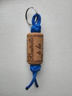 Sleutelhanger met kurk en twee keer een lanyard knoop, Ophalen of Verzenden, Nieuw, Overige typen
