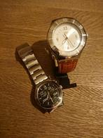 Sporthorloge 2 Stuks Swiss Swatch Irony Zie Foto's, Ophalen of Verzenden, Gebruikt, Grijs, Android