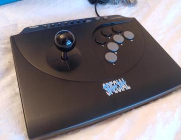 ASCII fight stick SNES controller met microswitches Mint CIB beschikbaar voor biedingen