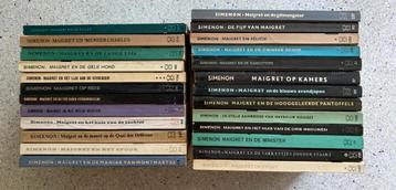 25 Zwarte Beertjes Maigret verhalen door George Simenon beschikbaar voor biedingen
