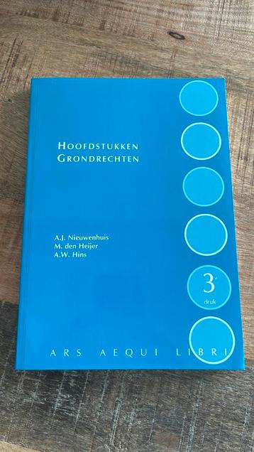 A.W. Hins - Hoofdstukken grondrechten beschikbaar voor biedingen