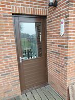 Buitendeur in Kozijn, Gebruikt, Deurkozijn, 150 tot 225 cm, Inclusief glas