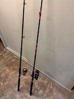 2 Werphengels met Molen, Watersport en Boten, Hengelsport | Karpervissen, Ophalen, Gebruikt, Werphengel