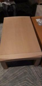 salontafel licht eiken, Huis en Inrichting, Ophalen, Gebruikt, 100 tot 150 cm, Eikenhout